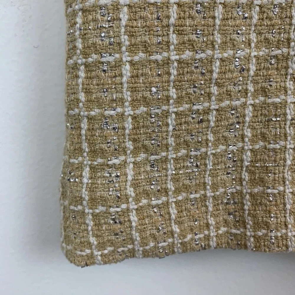 Sandro Mina Chambray & Metallic Tweed Dress - Picture 8 of 16